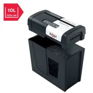 Distrugator manual documente rexel secure mc3  3 coli p5 micro-cut (tip particule) cos  10 litri negru-argintiu 2020128eu (in Re