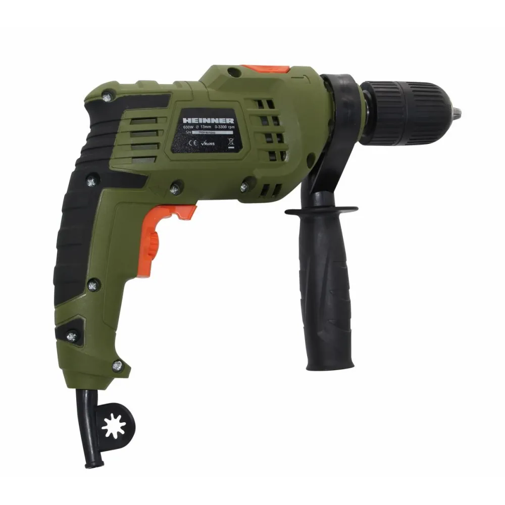 Hr masina de gaurit cu percutie 600w13mm Heinner - 1