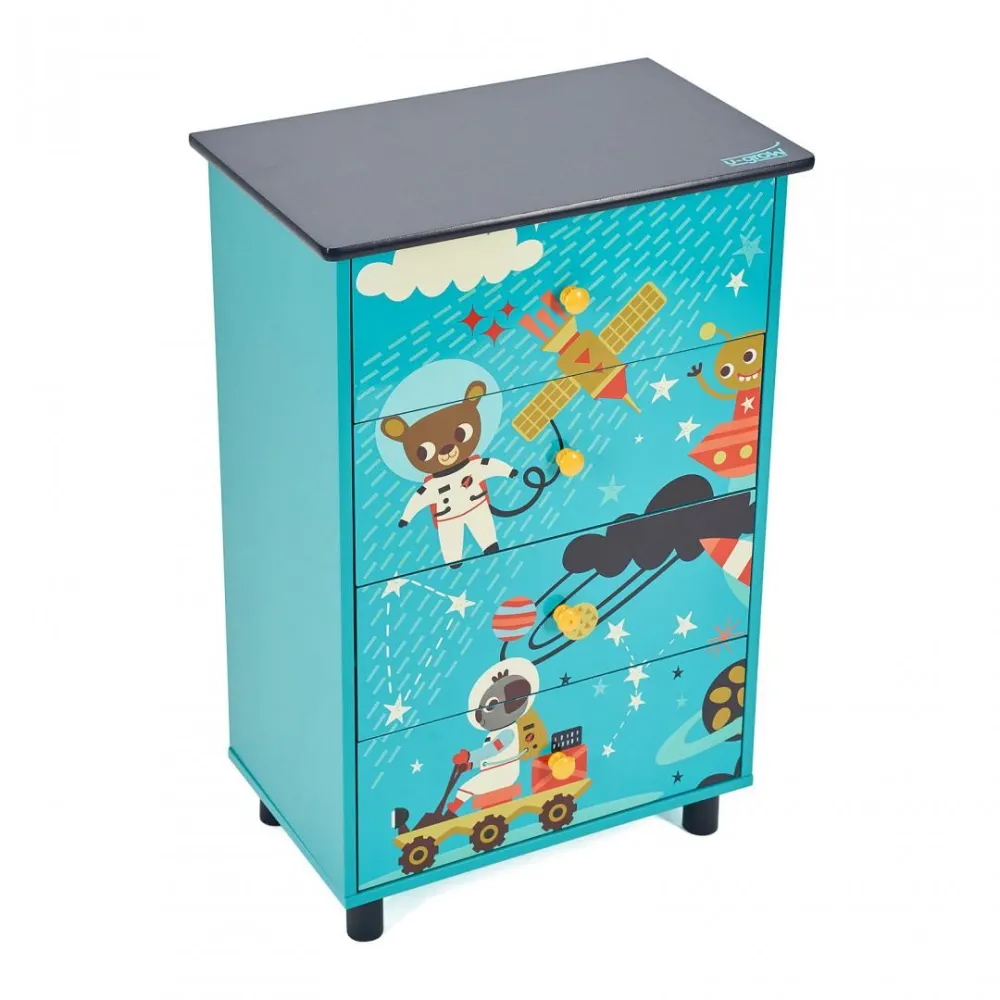 Comoda 4 sertare explore the universe U-grow - 1