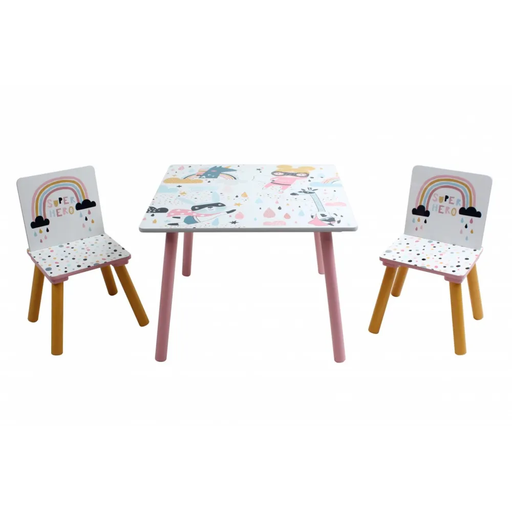 Set 2 scaune +birou super girl U-grow - 1