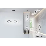 Veioza led integrat trio rondo cu dimmer integrat 17w 230v Trio - 1