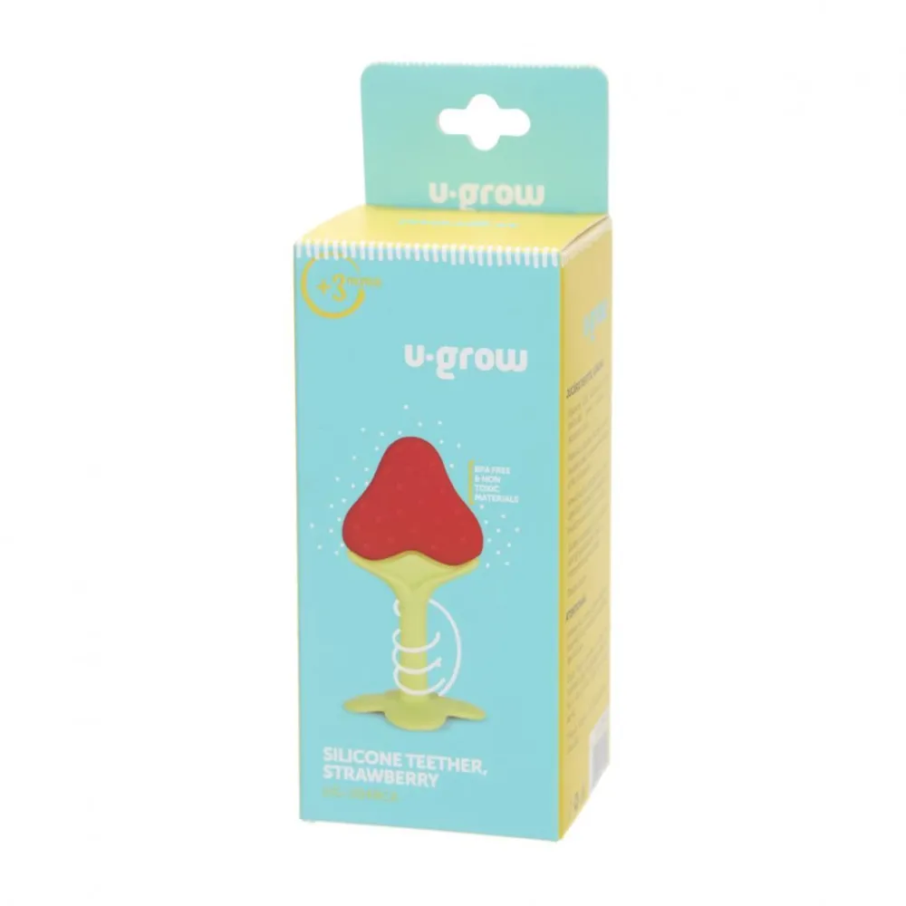 Jucarie dentitie capsuna U-grow - 1