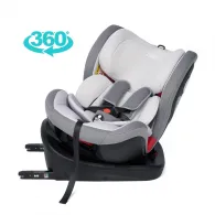 Scaun auto rotativ 360 gr cu isofix gri U-grow - 1