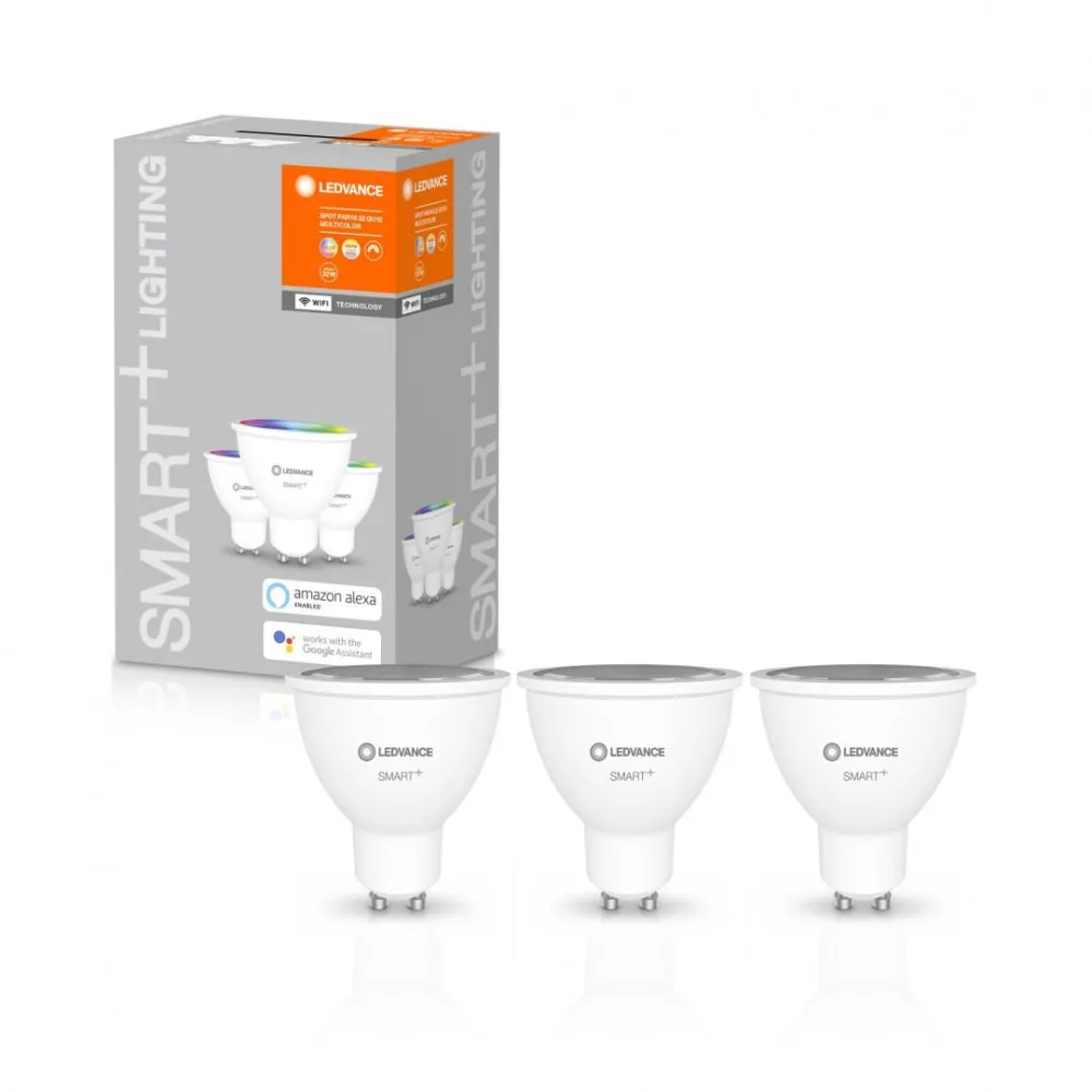 Set 3x spoturi led ledvance smart+ wifi spot gu10 multicolour Osram - 1
