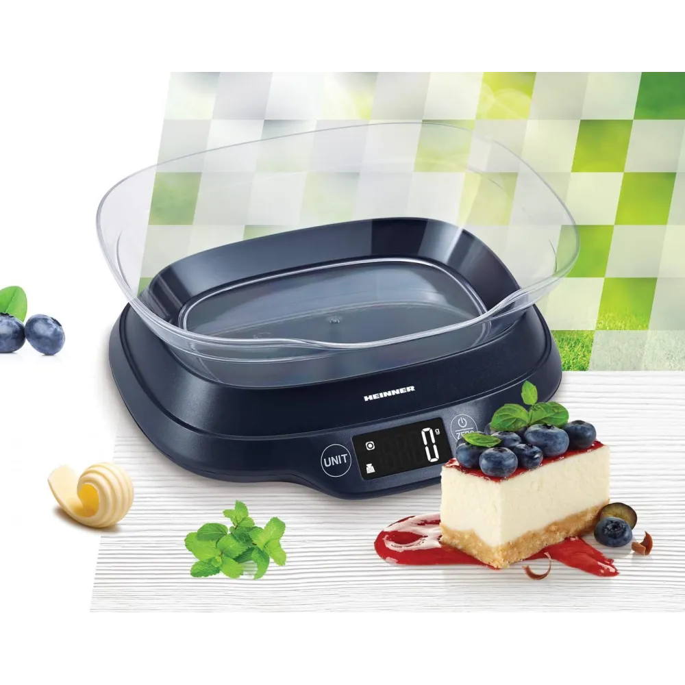 Cantar de bucatarie cu bol heinner hksb-tc5p 5kg touch control Heinner - 1