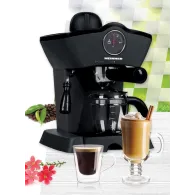 Espressor heinner hem-200bkputere: 800 w capacitate rezervor detasabil transparent : Heinner - 1