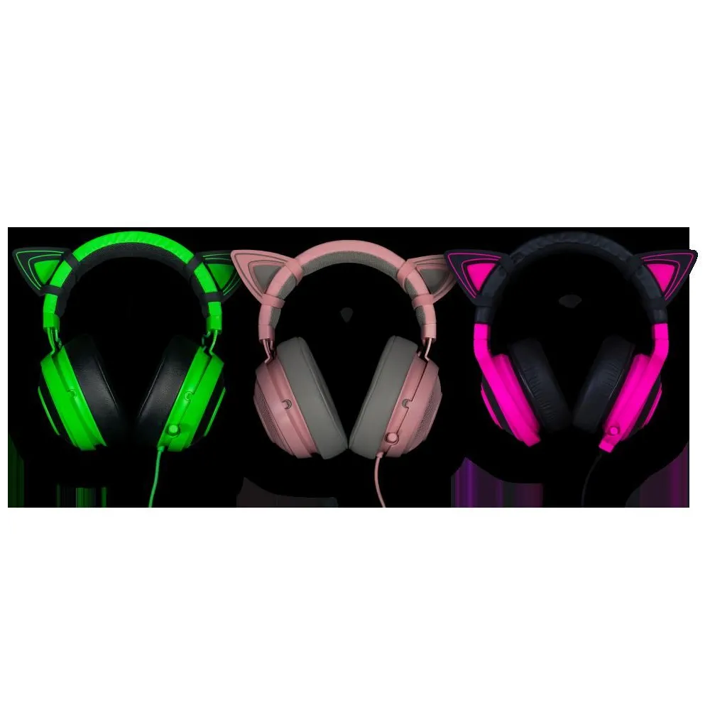 Kitty ears for razer kraken quartz ed. adjustable design for Razer - 1