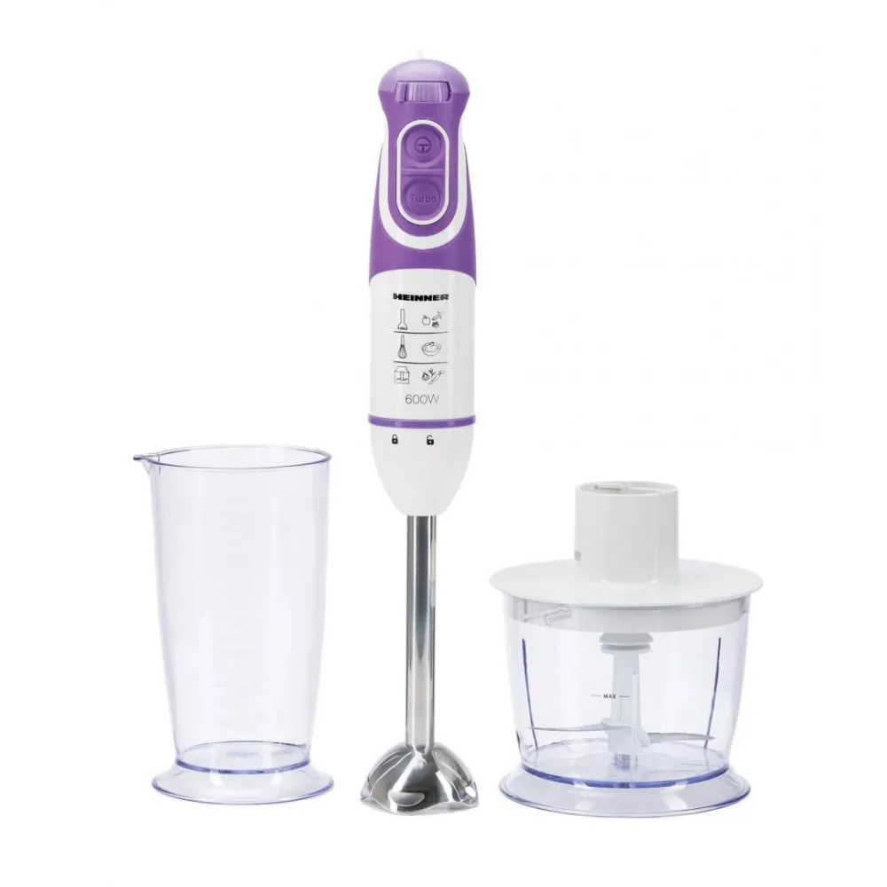 Blender de mana heinner hb-600uv multifunctional: tocator tel si cana Heinner - 1