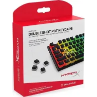Gaming keycaps full set hyperx pudding us layout black pbt Kingston - 1