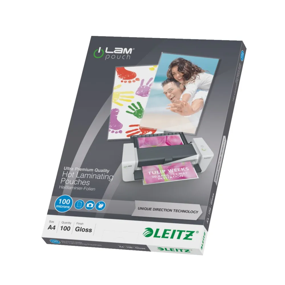 Leitz iLAM UDT folii de laminat tip plic 100 buc. Leitz - 1