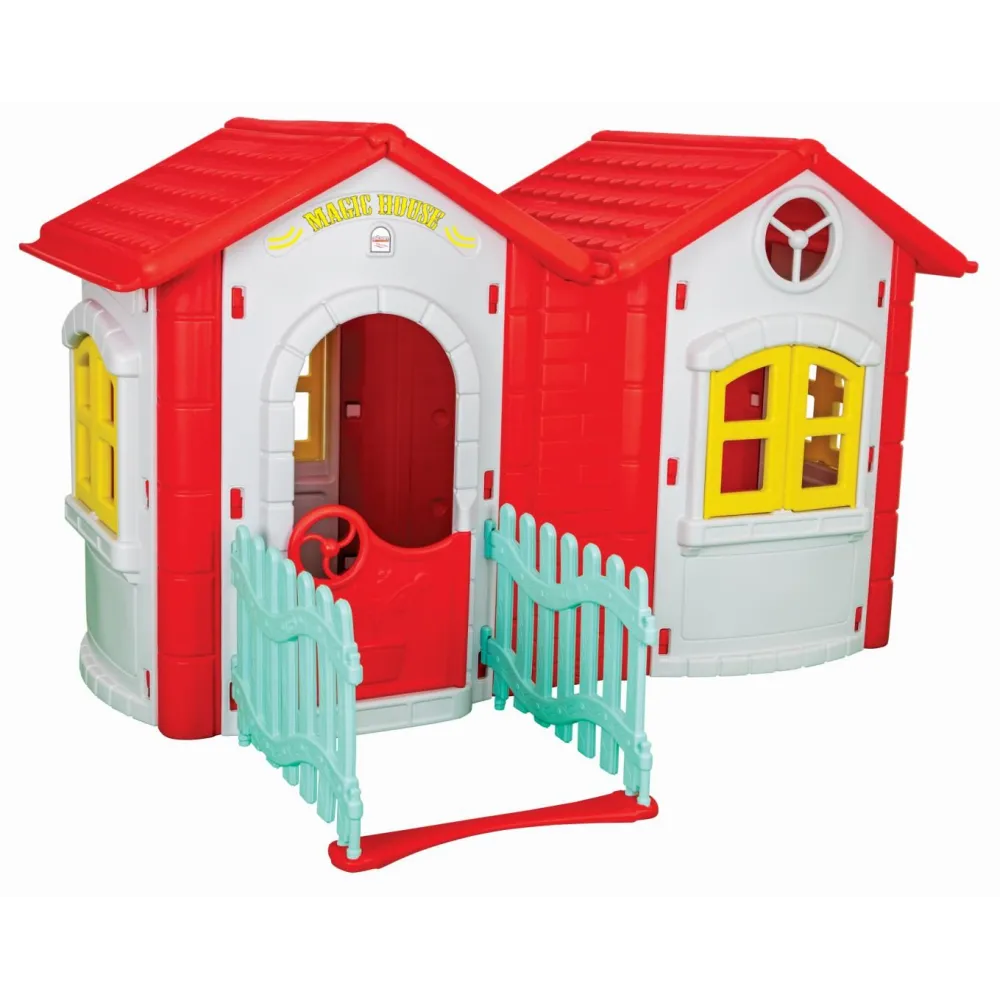 Casuta pentru copii magic dubla gri Pilsan - 1