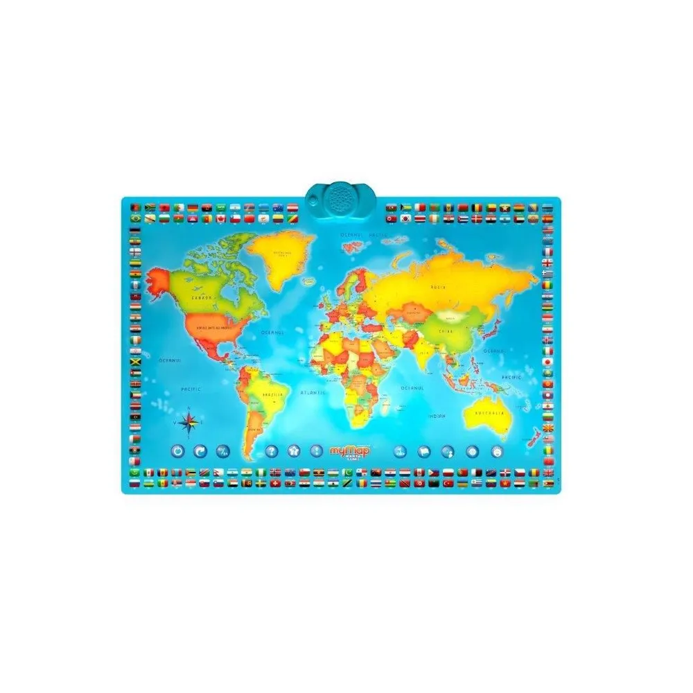 Interactive world map Momki - 1