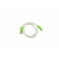 Cablu microusb serioux led 1m diverse culori bulk Serioux - 1