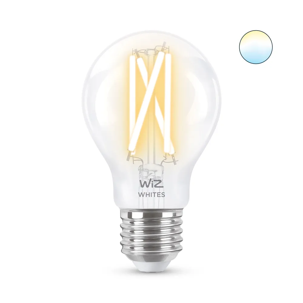 WiZ Bec cu filament transparent 6,7W (echivalent cu 60 W) A60 E27 WiZ - 1