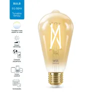 WiZ Bec cu filament chihlimbar 6,7 W (echivalent cu 50 W) ST64 E27
