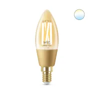 WiZ Lumânare cu filament chihlimbar 4,9 W (echivalent cu 25 W) C35 E14 WiZ - 1