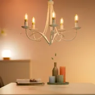 WiZ Lumânare cu filament chihlimbar 4,9 W (echivalent cu 25 W) C35 E14 WiZ - 4