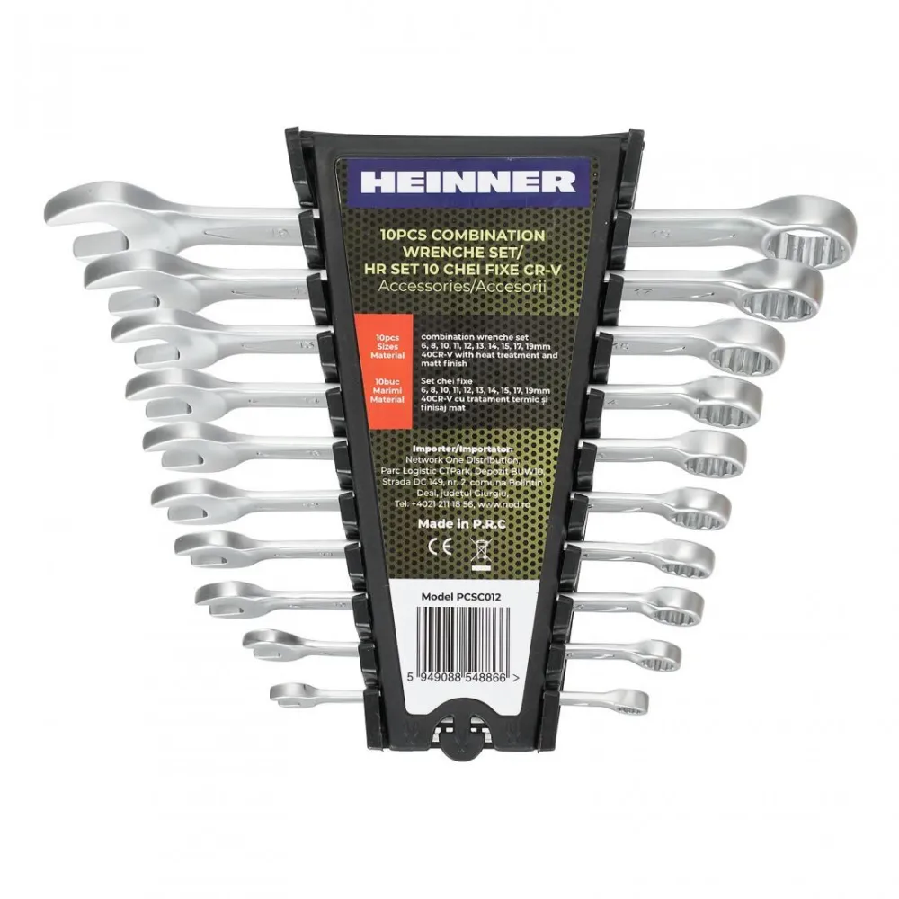 Hr set 10 chei fixe cr-v Heinner - 1