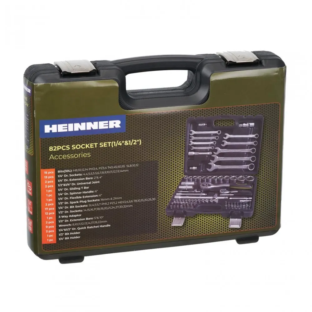 Hr trusa 82 piese cr-v Heinner - 1