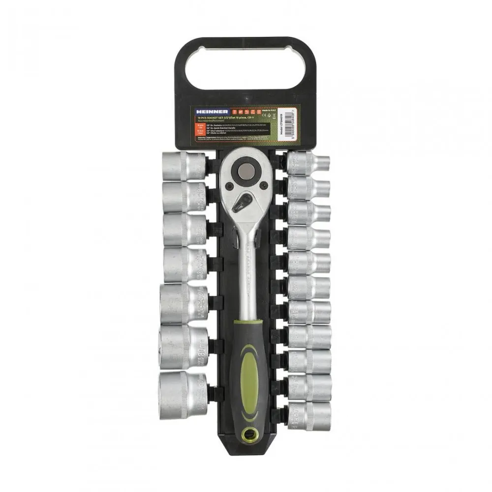 Hr set 19 piese cr-v 1/2 Heinner - 1