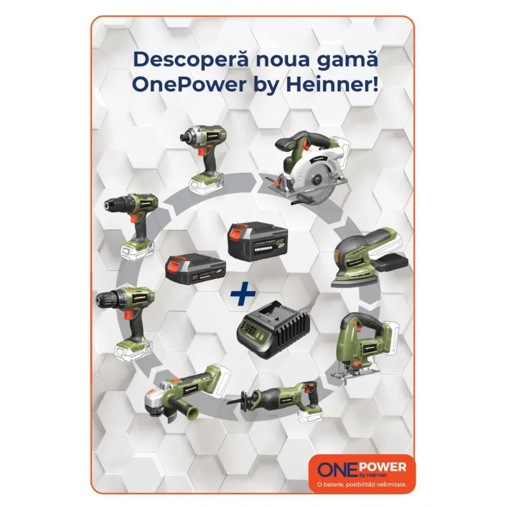 One power by heinner slefuitor 18v 1200 opm Heinner - 1