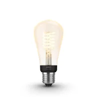 Philips Hue alb Pachet de 1, ST64, E27, Filament, Edison Philips by Signify - 1