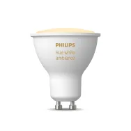 Philips Hue cu ambianță albă Pachet de 1 bucăți GU10 Philips by Signify - 1