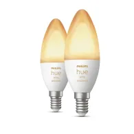 Philips Hue cu ambianță albă Pachet dublu E14 Philips by Signify - 1