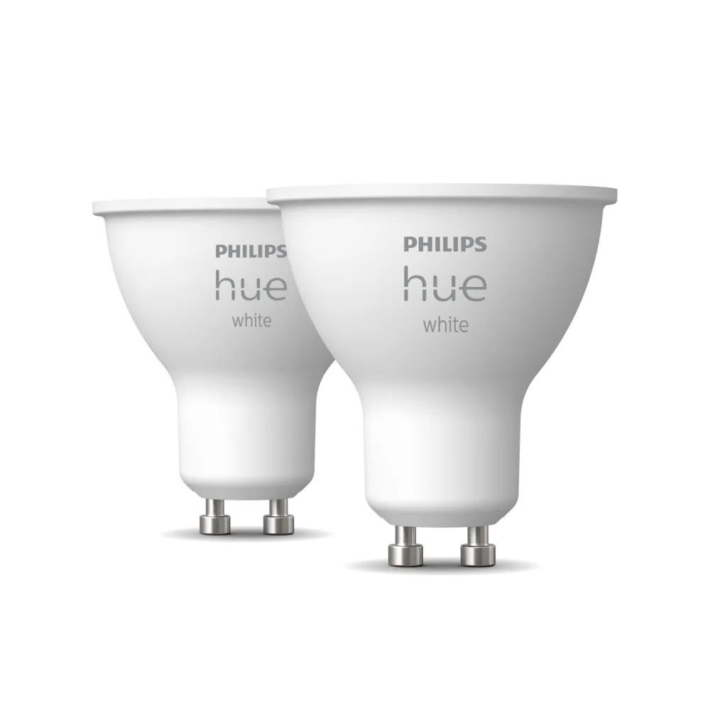 Philips Hue alb Pachet de 2 bucăți GU10 Philips by Signify - 1
