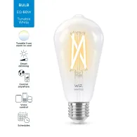 WiZ Bec cu filament transparent 6.7W (echivalent cu 60 W) ST64 E27 WiZ - 6