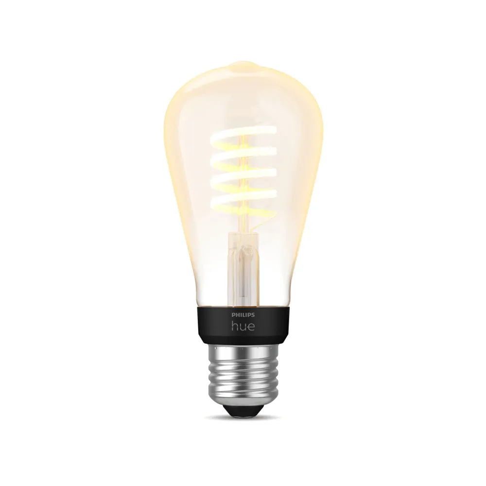 Philips Pachet de 1, ST64, E27, Filament, Edison Philips by Signify - 1