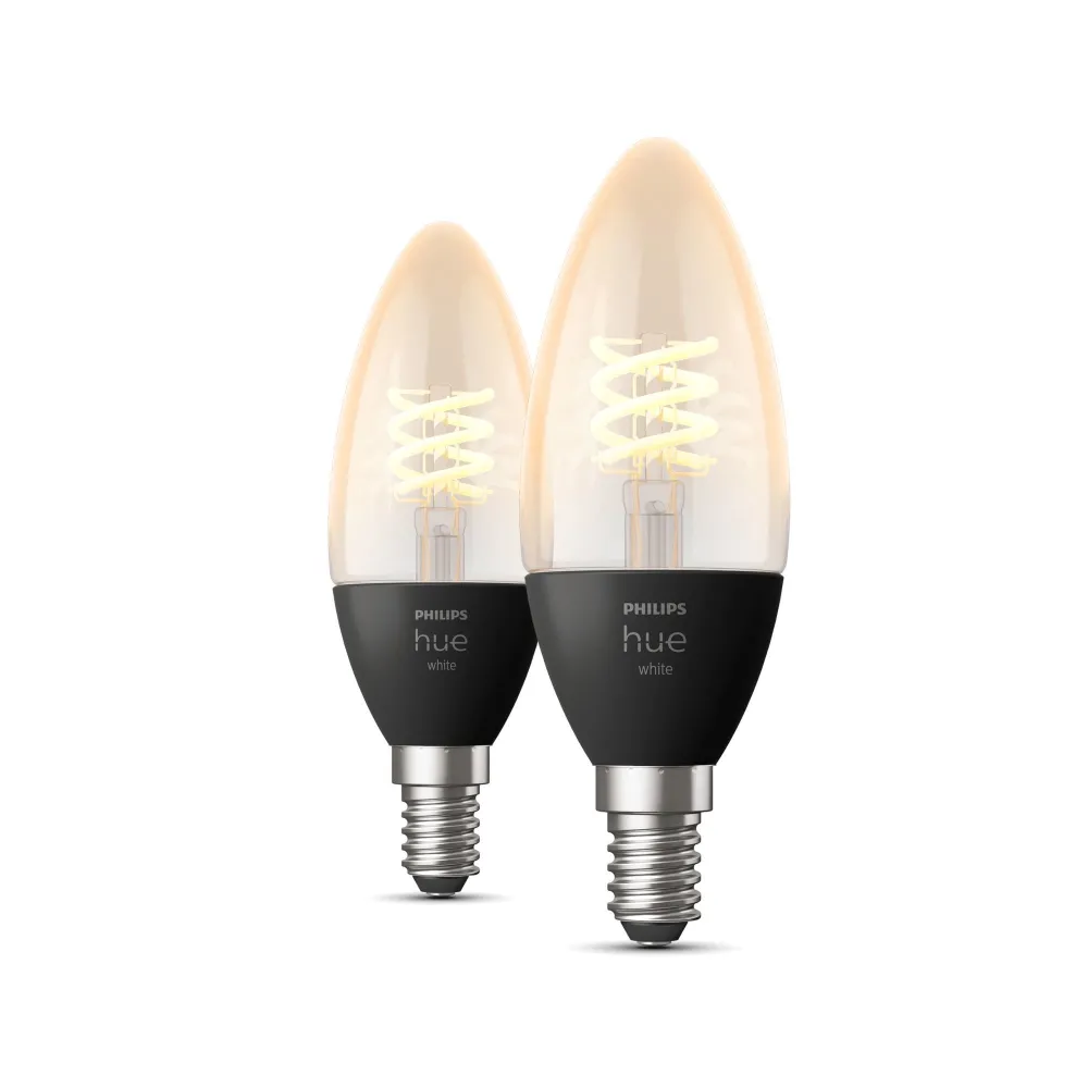Philips Hue alb Pachet de 2 bucăți E14 Philips by Signify - 1