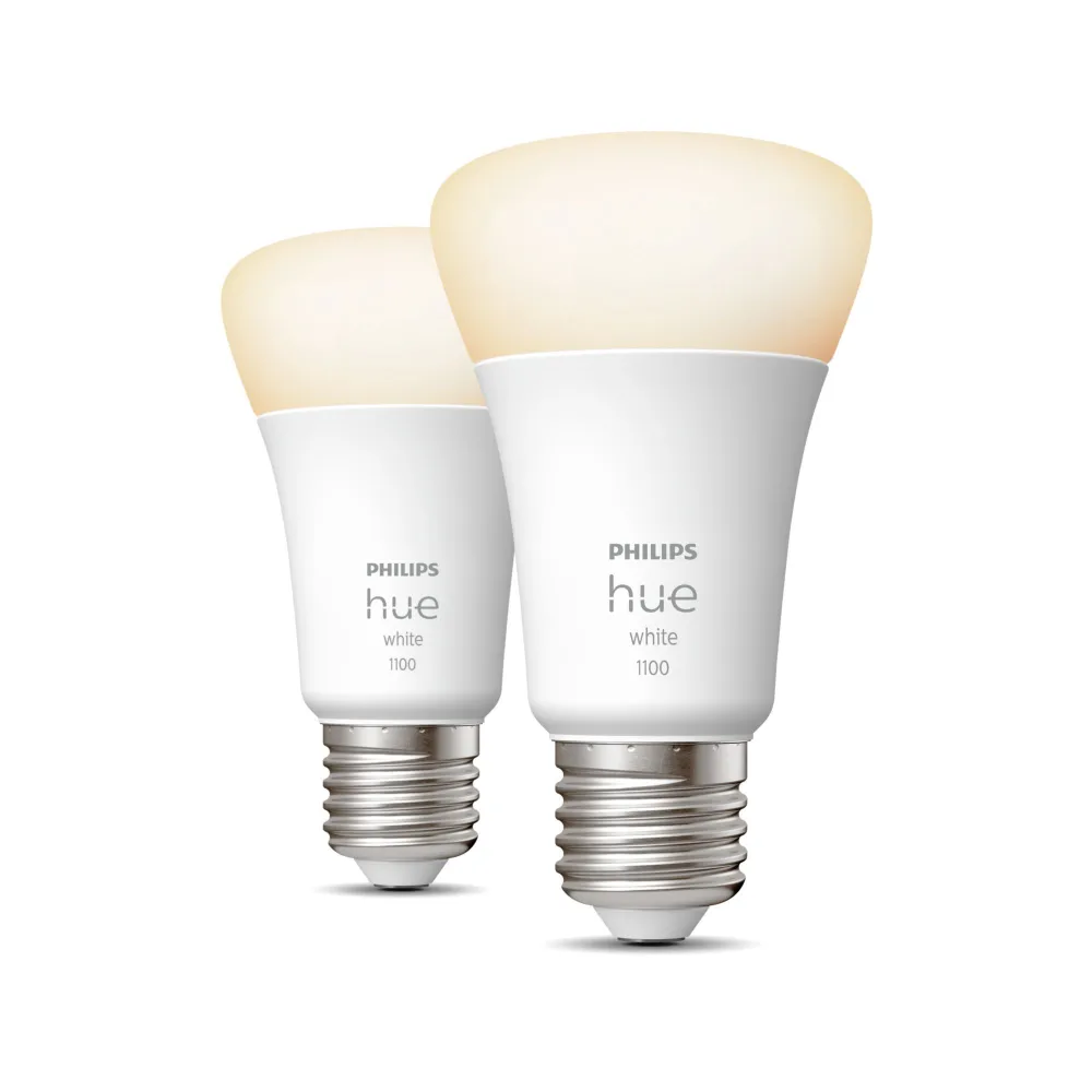 Philips Hue alb Pachet de 2 bucăți E27 Philips by Signify - 1