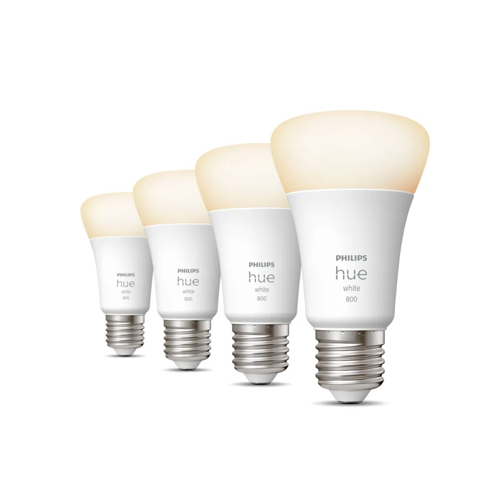 Philips Hue alb Pachet de 4 bucată E27 Philips by Signify - 1