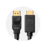 Kensington K33025WW adaptor pentru cabluri video 1,8 m DisplayPort HDMI Negru Kensington - 9