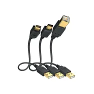 Cablu premium high speed usb2.0 a-b 1m inakustik 01070001 Inakustik - 1