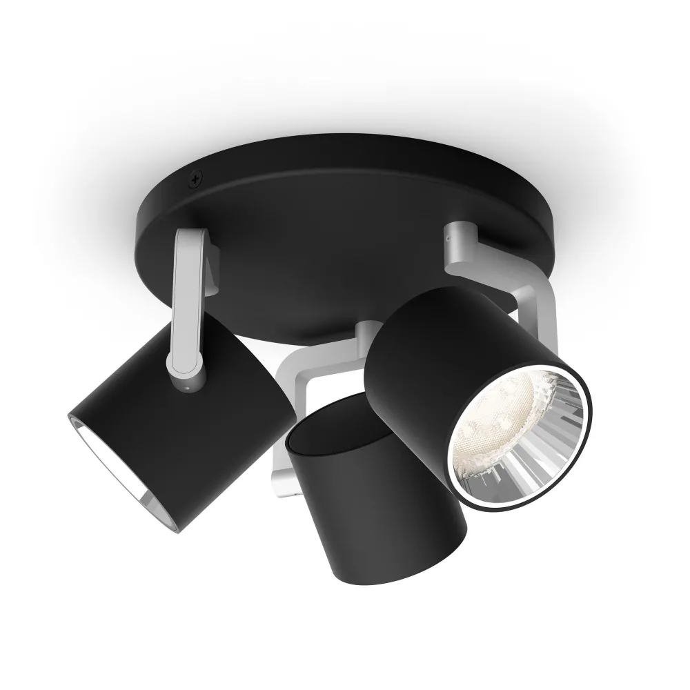 Philips LED SceneSwitch Spot luminos triplu Byrl Philips by Signify - 1