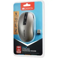 2.4ghz wireless rechargeable mouse with pixart sensor 4keys silent switch Canyon - 1