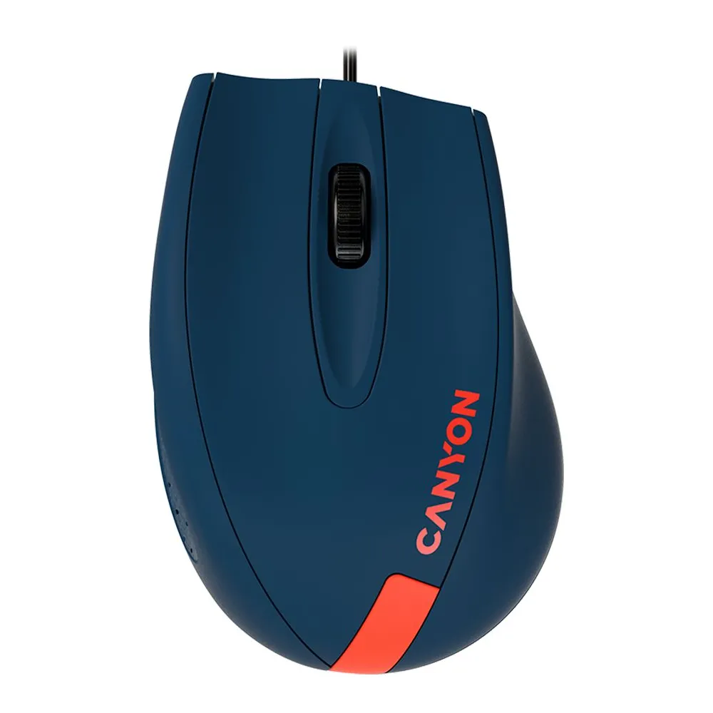 Wired optical mouse with 3 keys dpi 1000 with 1.5m Canyon - 1
