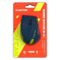 Wired optical mouse with 3 keys dpi  1000 with 1.5m Canyon - 1