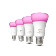 Philips Hue cu ambianță albă și color Pachet de 4 bucată E27 Philips by Signify - 1