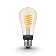 Philips Hue alb Pachet de 1, ST64, E27, Filament, Edison Philips by Signify - 6