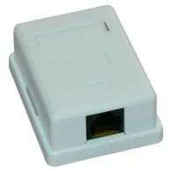 Priza utp simpla aplicata cat.6 - emtex emt-utp6-1p-pt Emtex - 1