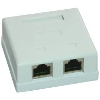 Priza ftp dubla aplicata cat.6 - emtex emt-ftp6-2p-pt Emtex - 1