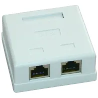 Priza ftp dubla aplicata cat.5e - emtex emt-ftp5e-2p-pt Emtex - 1