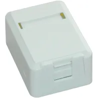 Box 1 port cu capac antipraf - emtex emt-box1p Emtex - 1