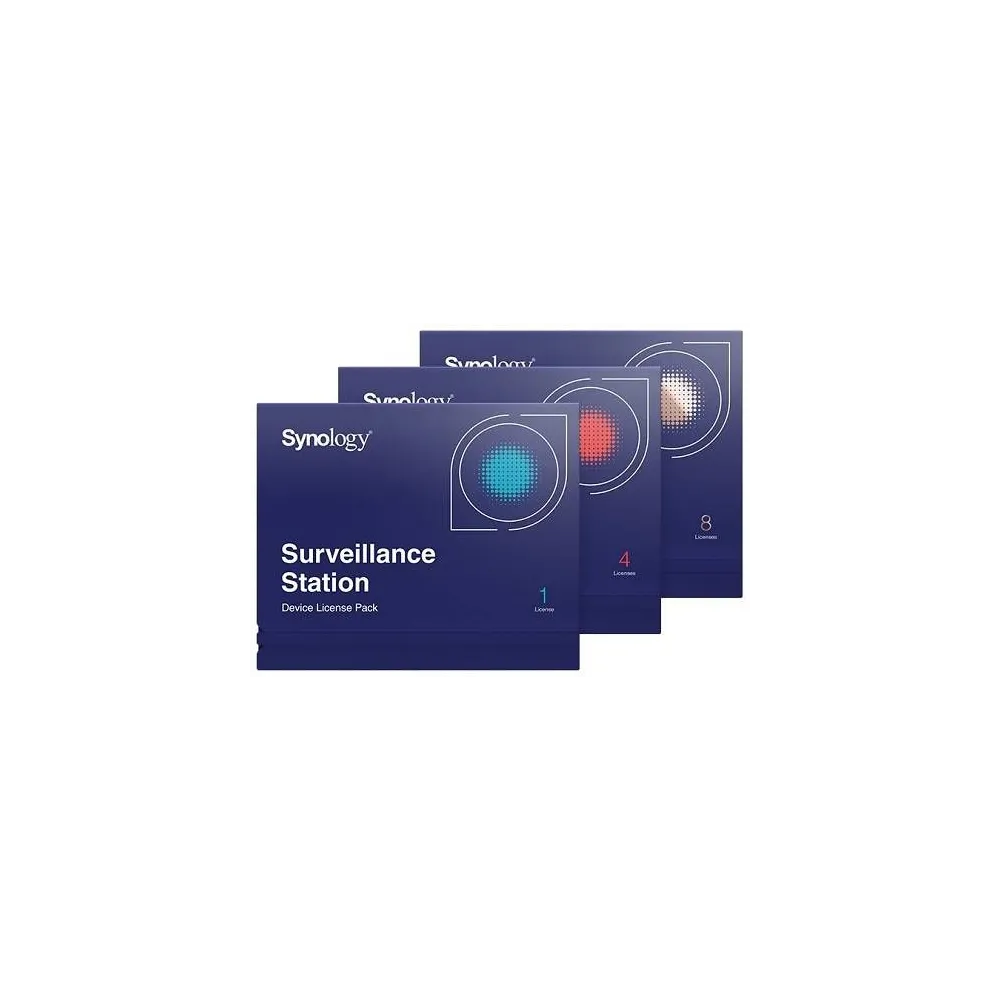 Surveillance device license pack 8 lic device_license_(x_8) Synology - 1