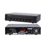 Amplificator 120w pe 100v 4-16 ohmi intrari 3mic / 2aux dsppa audio mp300piii Dsppa - 1