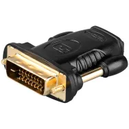 Adaptor dvi-d tata - hdmi mama gold goobay Goobay - 1