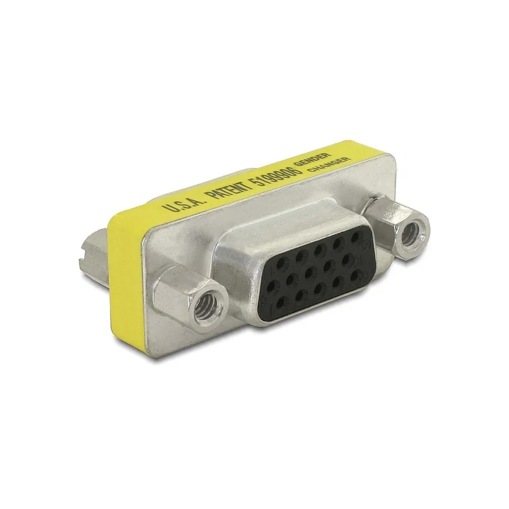 Adaptor mini vga mama la vga mama 65001 delock Delock - 1